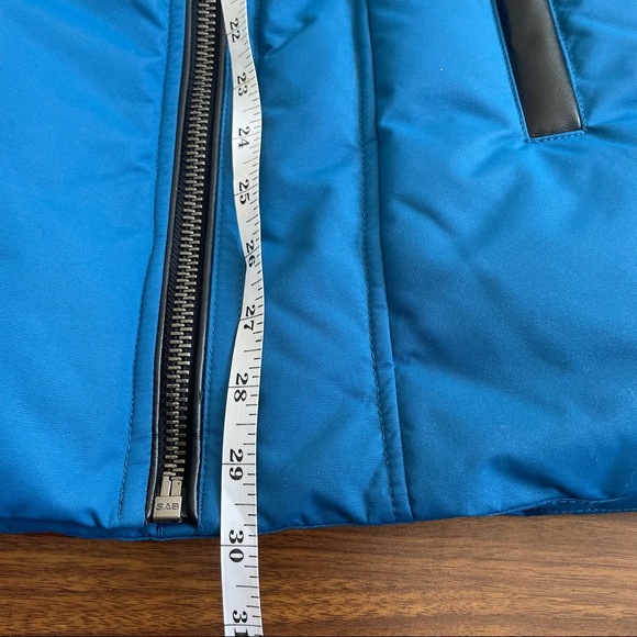 NOIZE Blue & Black Parka Winter Jacket Coat Size XS - Picture 11 of 11